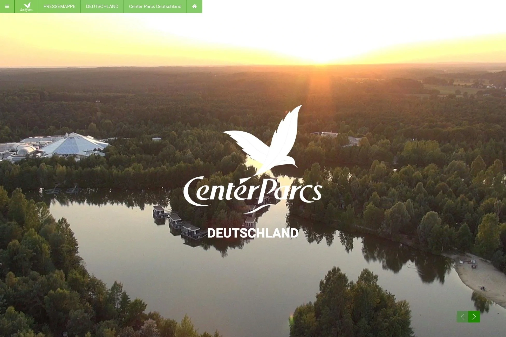 Press kit Center Parcs Magazine