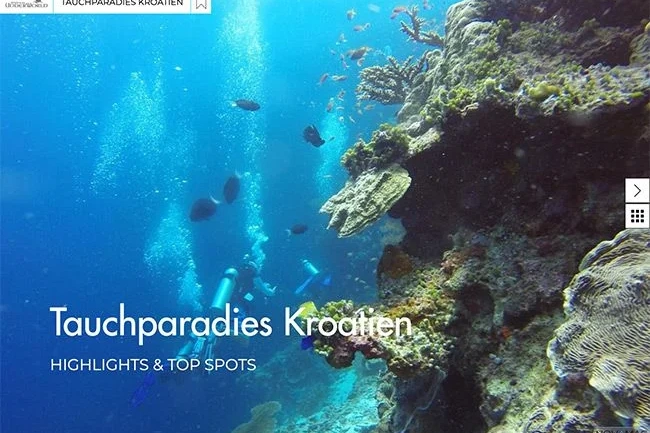 Diving paradise Croatia