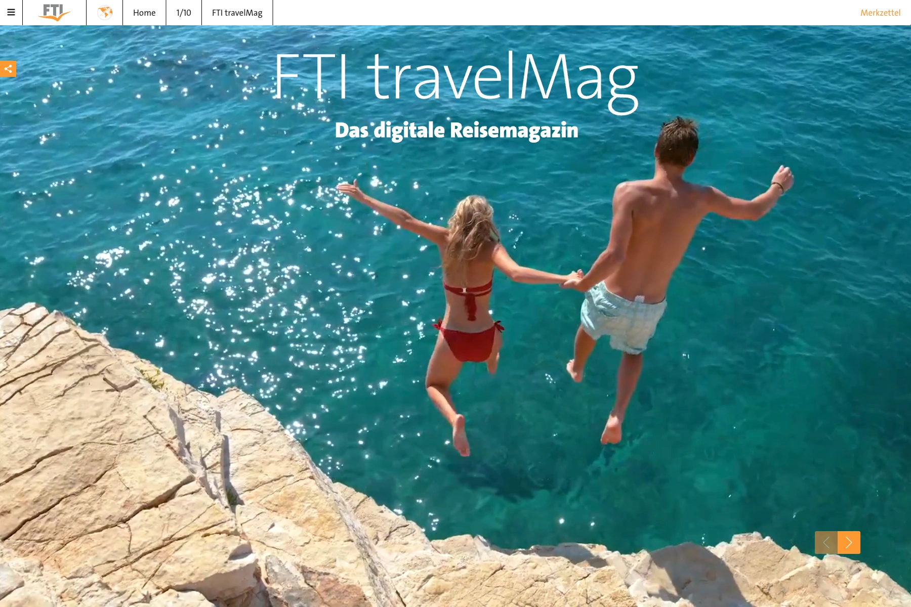 Novamag für Reisemagazine