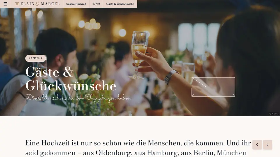 Unsere Hochzeit, Seite 6