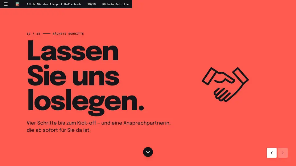Komm näher. Pitch für den Tierpark Hollerbach, Seite 6