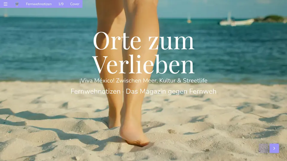 Fernwehnotizen · Mexiko, Seite 1
